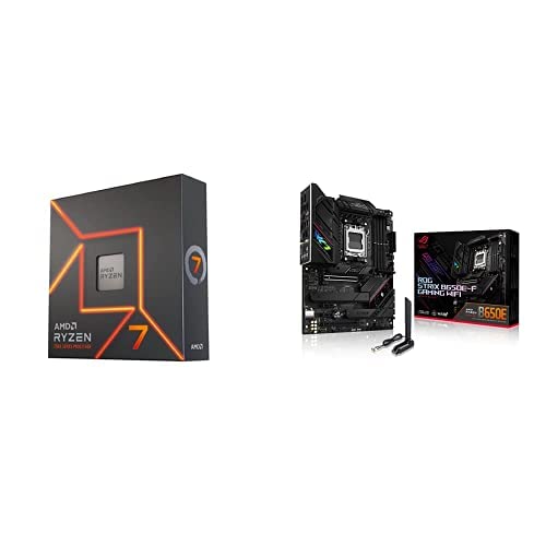 AMD Ryzen 7 7700X Desktop Proc...ache, up to 5.4 GHz max boost) - down 19.39% (£91.19) to £378.99 from £470.18