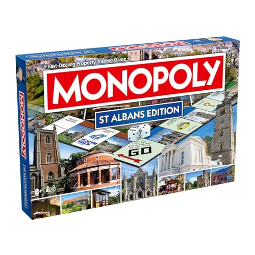Winning Moves St Albans Monopo... Kent coastline, aged 8 and up - down 40.62% (£13.00) to £19.00 from £32.00