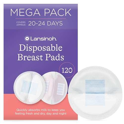 Lansinoh Disposable Breast Pad...reet fit, 60 Count (Pack of 2) - down 10.06% (£0.98) to £8.76 from £9.74