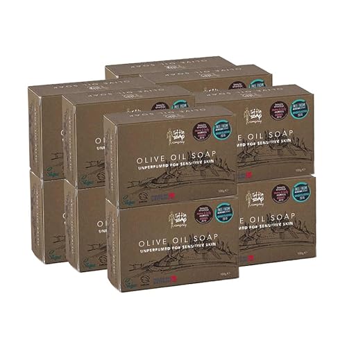 Little Soap Olive Oil Soap Bar...Hand Soap, 12 x 100g Soap Bars - down 10.02% (£2.09) to £18.77 from £20.86