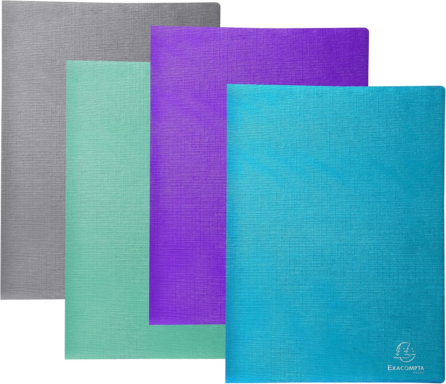 Exacompta - Ref. 88630E - Pack...ro plastic - 4 assorted colors - down 10.02% (£0.98) to £8.80 from £9.78