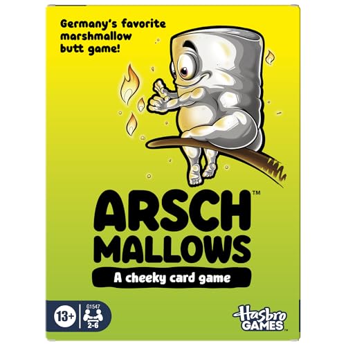 Hasbro Gaming Arschmallows Party Card Game - English Version - down 9.94% (£0.70) to £6.34 from £7.04