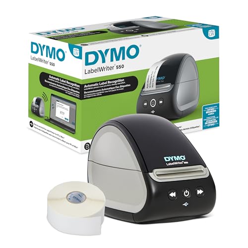 DYMO LabelWriter 550 Series: D...ng, and Plastic-Free Packaging - down 9.78% (£10.33) to £95.29 from £105.62