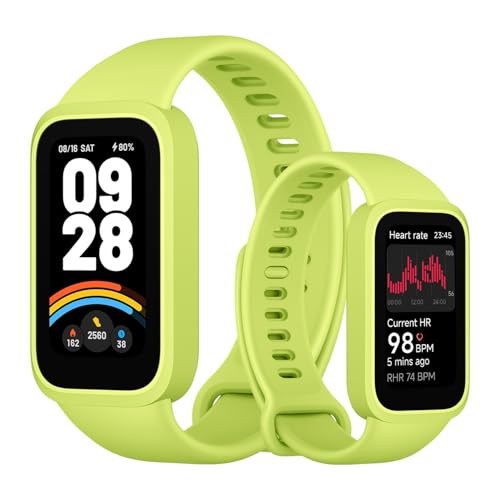 XIAOMI Smart Band 9 Active, Sp...es, 5ATM, iOS & Android, Green - down 5.27% (£1.00) to £17.99 from £18.99