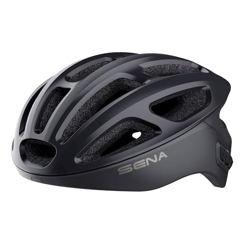Sena R1 Smart Cycling Helmet (Matte Black, L) - down 31.27% (£37.99) to £83.50 from £121.49