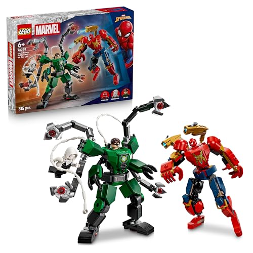 LEGO | Marvel Mech Battle: Spi...t for 6+ Year Old Boys - 76338 - down 11.55% (£2.61) to £19.99 from £22.60