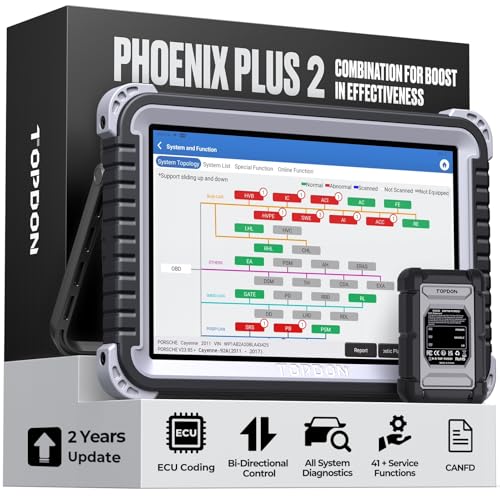 TOPDON Car Diagnostic Tool Pho...ol, FCA AutoAuth, Android 10.0 - down 10.28% (£103.13) to £899.99 from £1,003.12