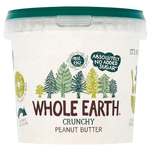 Whole Earth Crunchy Peanut Butter 1 kg - down 31.82% (£1.75) to £3.75 from £5.50