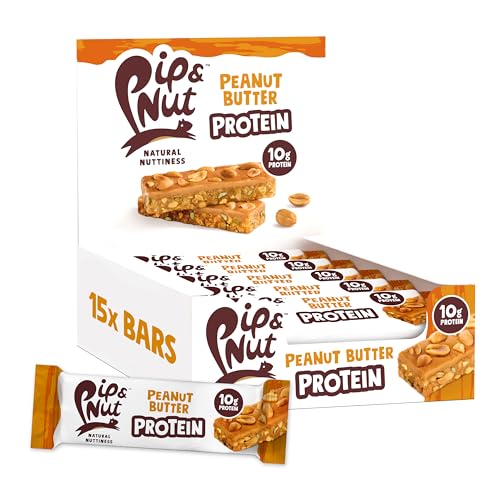 Pip & Nut Protein Peanut Butter Bar 15 x 46g - down 31.25% (£6.25) to £13.75 from £20.00