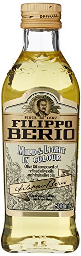 Filippo Berio Mild and Light Olive Oil, 500ml - down 51.35% (£4.75) to £4.50 from £9.25