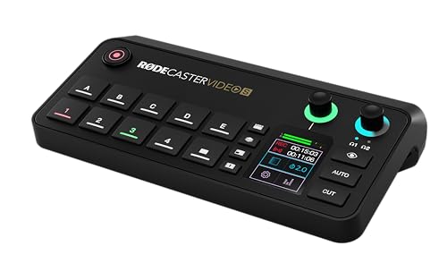 RØDE RØDECaster Video S – Podc..., 1080p60, Multi-Source Scenes - down 12.11% (£54.38) to £394.62 from £449.00