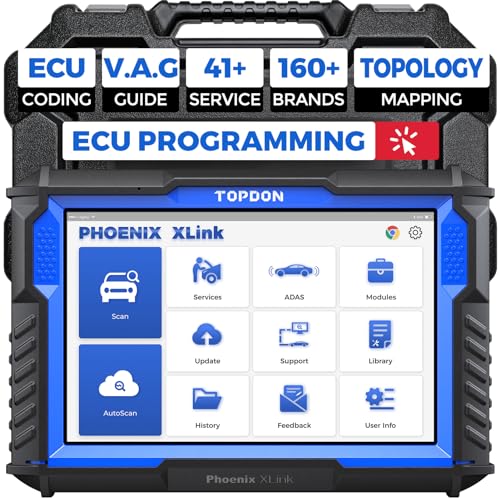 TOPDON Phoenix XLink ECU Progr... & DoIP Support, 2-Year Update - down 13.73% (£206.71) to £1,298.98 from £1,505.69
