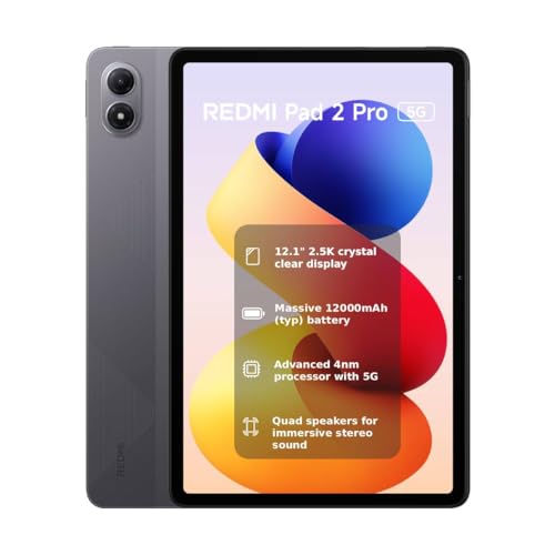 XIAOMI REDMI Pad 2 Pro 5G, 8+2... 2 years, Charger Not Included - down 13.38% (£40.00) to £259.00 from £299.00
