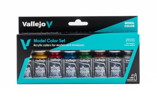 Vallejo AV Model Color Set - Wargames Basics (8) - down 32.47% (£7.79) to £16.20 from £23.99