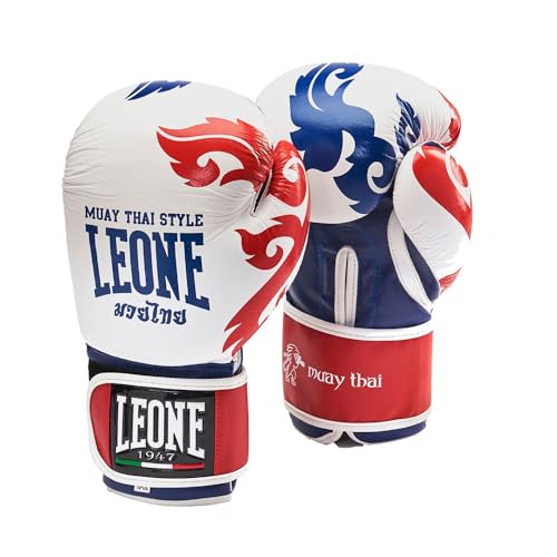 LEONE 1947 Muay Thai Unisex Bo...g Gloves - Adult, White, 12 oz - down 4.20% (£1.64) to £37.43 from £39.07