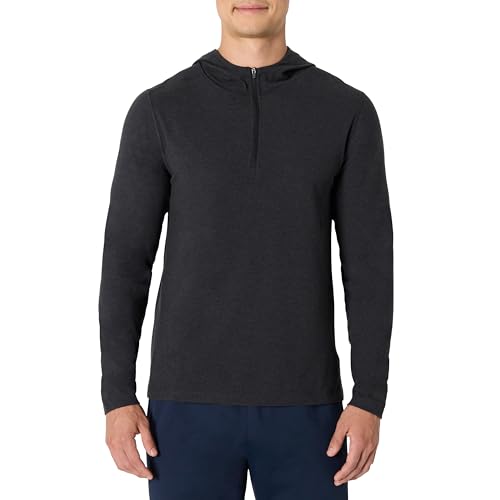 Amazon Essentials AE - Active ... with Hood, Black Space Dye, M - down 49.44% (£9.64) to £9.86 from £19.50