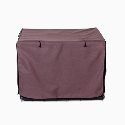 Danish Design Dog Crate Cover ... Roll-Down Doors - Mauve - XXL - down 45.13% (£26.90) to £32.70 from £59.60