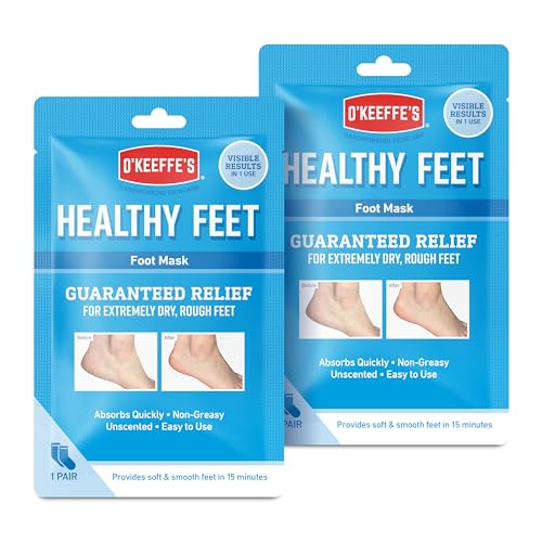 O'Keeffe's Healthy Feet Foot Mask (2 Pairs) - down 47.50% (£5.41) to £5.98 from £11.39