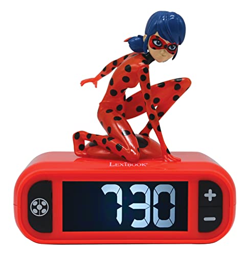 LEXIBOOK, Miraculous Ladybug C...Luminous, Snooze, Red, RL800MI - down 6.20% (£1.66) to £25.11 from £26.77