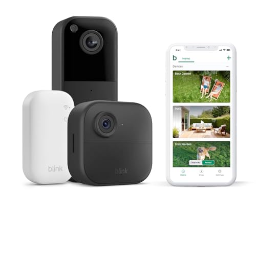 Blink Outdoor 4 Camera + £0 Bl...h Sync Module Core incl.| IP65 - down 50.01% (£35.00) to £34.99 from £69.99