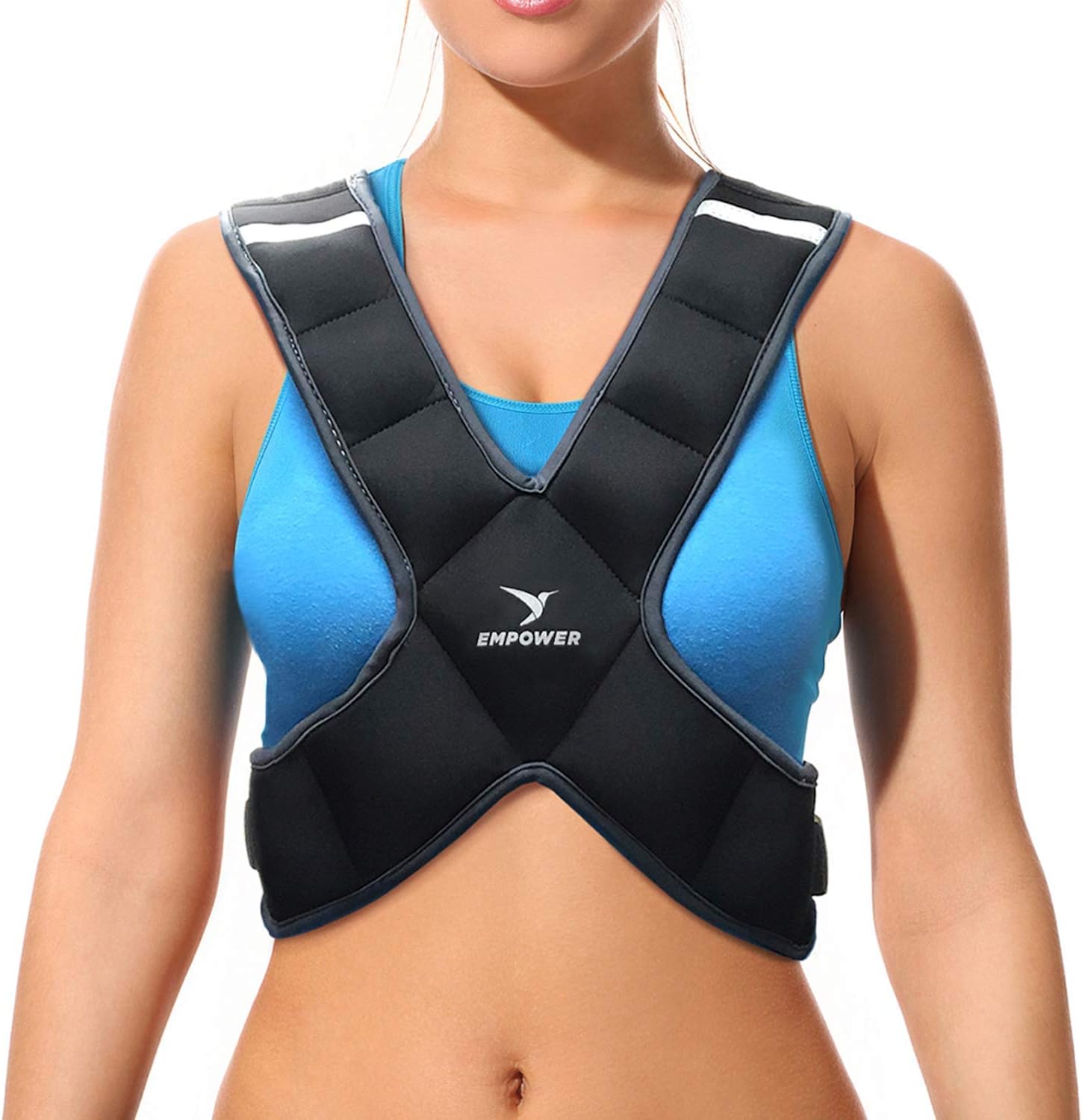 Empower Weighted Vest for Wome...Walking, 8lb Adjustable Weight - down 20.35% (£8.59) to £33.62 from £42.21
