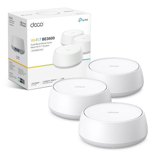 TP-Link Deco BE3600(3-pack) Me...,APP Control,Google Home,Alexa - down 10.00% (£22.00) to £197.99 from £219.99
