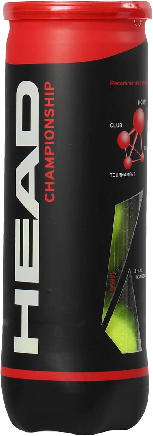 Head Championship Novak Djokovic Tennisballs (3x 3-can) - down 9.96% (£1.13) to £10.21 from £11.34