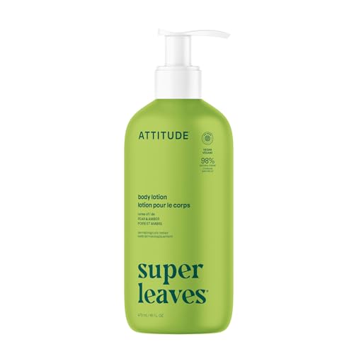 ATTITUDE Body Lotion, EWG Veri...in, Pear & Amber Scent, 473 mL - down 41.87% (£12.10) to £16.80 from £28.90