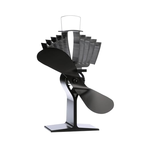 Ecofan 812AMXBX Heat Powered W...od Stove Fan, Black, Bilingual - down 6.57% (£8.64) to £122.81 from £131.45