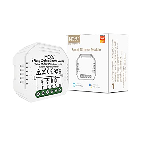 MOES Mini DIY ZigBee Smart Dim...e Control, Requires ZigBee Hub - down 18.05% (£2.90) to £13.17 from £16.07