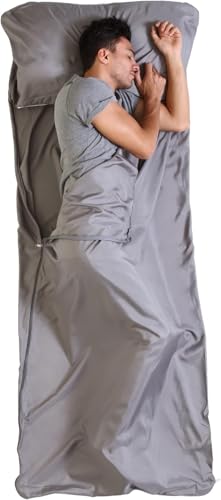Tough Outdoors Sleeping Bag Li...mping Bed Sheets - With Zipper - down 16.50% (£3.52) to £17.81 from £21.33