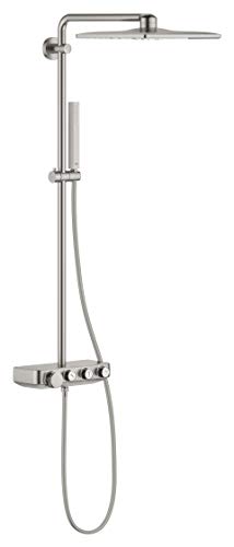 Grohe 26508DC0 EUPH SmartCtrl ...System THM Fitting, supersteel - down 26.17% (£342.42) to £965.85 from £1,308.27