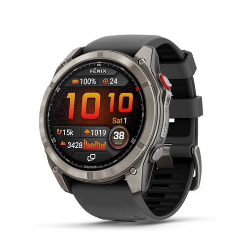 Garmin fēnix 8 Pro, 51mm LTE P... 27 days battery life,Graphite - down 3.16% (£30.00) to £920.47 from £950.47