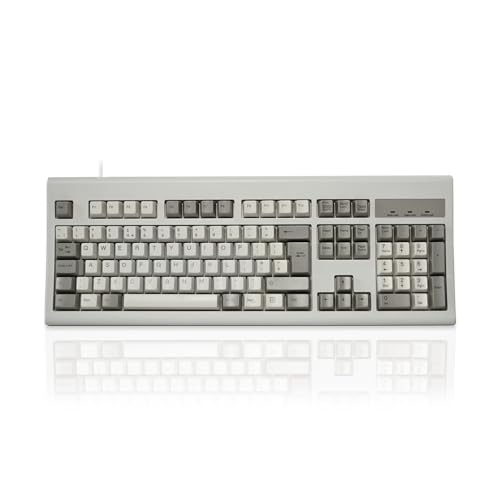 PERIXX PERIBOARD-106M, Wired P...ro Gray/White Color, UK QWERTY - down 37.25% (£17.80) to £29.99 from £47.79