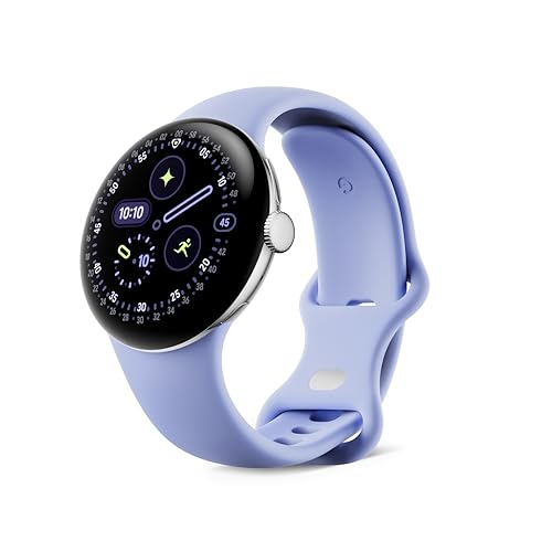 Google Pixel Watch 4 (41 mm) -... Case - Iris Active Band - LTE - down 22.27% (£100.00) to £349.00 from £449.00