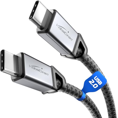 KabelDirekt – USB C Cable for Fast Charging – 5x1m, 60W - down 31.22% (£4.62) to £10.18 from £14.80