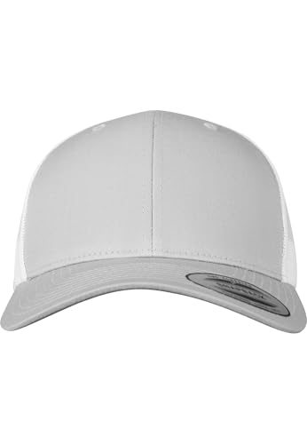 Flexfit Retro Trucker 2-Tone Kappe, Silver/Wht, One Size - down 48.31% (£8.57) to £9.17 from £17.74