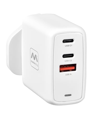 Masterplug Super-Fast USB Char...harging Ports, 67 Watts, White - down 45.63% (£10.49) to £12.50 from £22.99