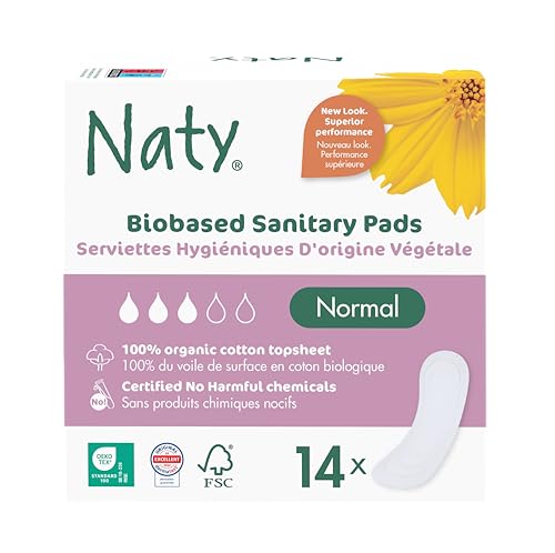 Naty Sanitary Towels Normal fo... Women Without Wings, 14 Count - down 24.53% (£0.65) to £2.00 from £2.65