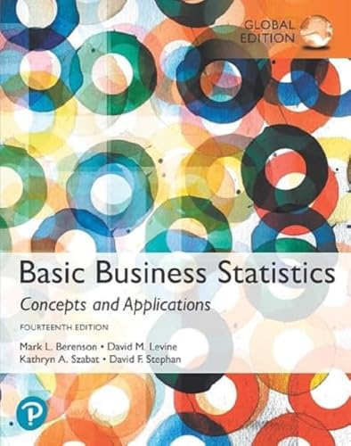 Basic Business Statistics, Global Edition - down 5.33% (£1.68) to £29.86 from £31.54