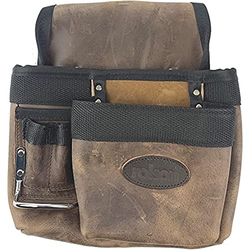 Rolson 68862 Single Leather Tool Pouch - down 10.00% (£1.63) to £14.67 from £16.30