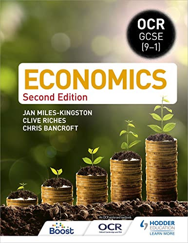 OCR GCSE (9-1) Economics: Second Edition - down 3.77% (£1.03) to £26.28 from £27.31
