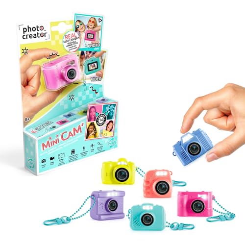 Photo Creator - Mini Cam' keyc...andom colour (styles may vary) - down 19.52% (£1.95) to £8.04 from £9.99