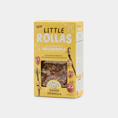 Rollagranola - Kids Granola, V...our by Little Rollas 350g Pack - down 14.80% (£0.66) to £3.80 from £4.46
