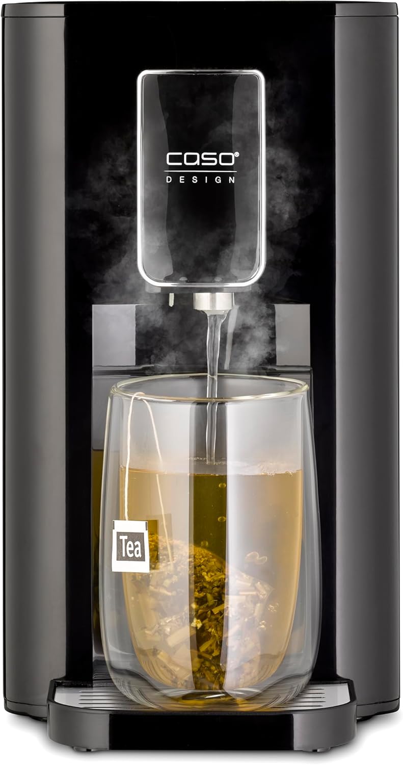 CASO HW 550 Hot Water Dispenser for Home | 2.9L Instant Water Boiler for Hot Drinks and Tea | One Cup Boiling Water Dispenser | Saves up to 50% Energy Compared to Kettles | 7 Temperature Settings