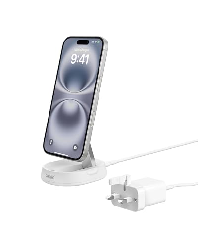 Belkin BoostCharge Pro 15W con...elSnap, 20W plug incl. - White - down 50.01% (£25.00) to £24.99 from £49.99