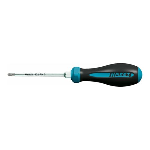 Cacciavite HAZET HEXAnamic 802...sversale PH2, Lunghezza: 214mm - down 13.87% (£1.57) to £9.75 from £11.32