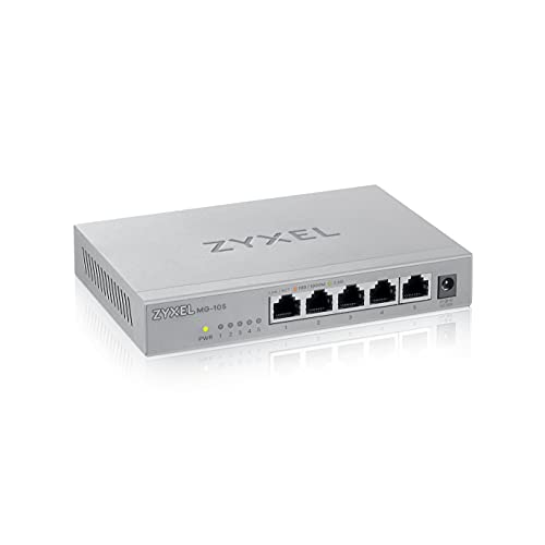 Zyxel 5-Port 2.5G Multi-Gigabi...nment or SOHO Network [MG-105] - down 30.08% (£20.22) to £47.00 from £67.22