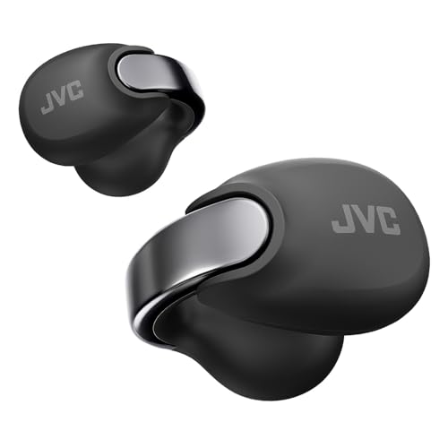 JVC NEARPHONES HA-NP1T-B True ...ttery Life, App - (Deep Black) - down 37.69% (£48.99) to £81.00 from £129.99