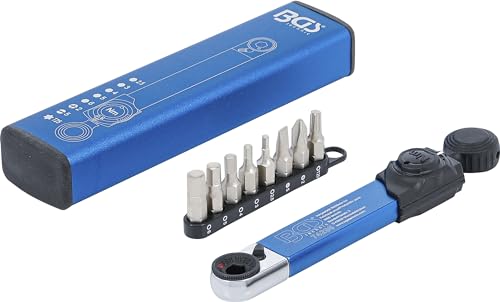 BGS 74295 | Torque Wrench | In... 10 Nm | with Bit Set | 9 pcs. - down 7.20% (£1.63) to £21.02 from £22.65